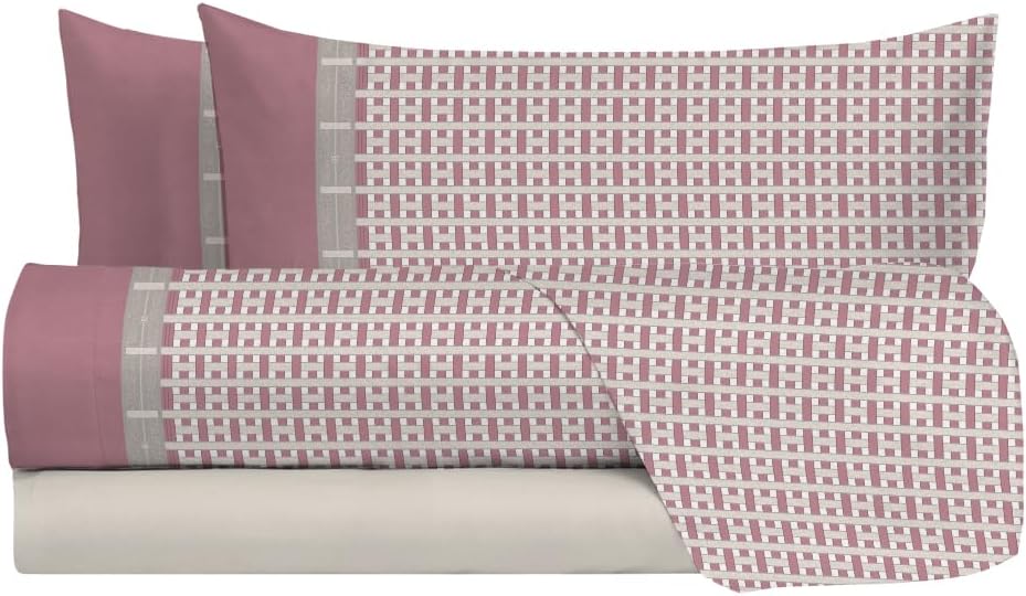 hermet Laura Biagiotti, Set Lenzuola Matrimoniali Cotone, Completo
