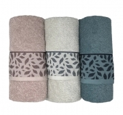 Set Asciugamani Bagno 3+3 spugna viso e ospite spugna cotone Assorbenza Massima Coloranti Atossici Certificati Made in Italy